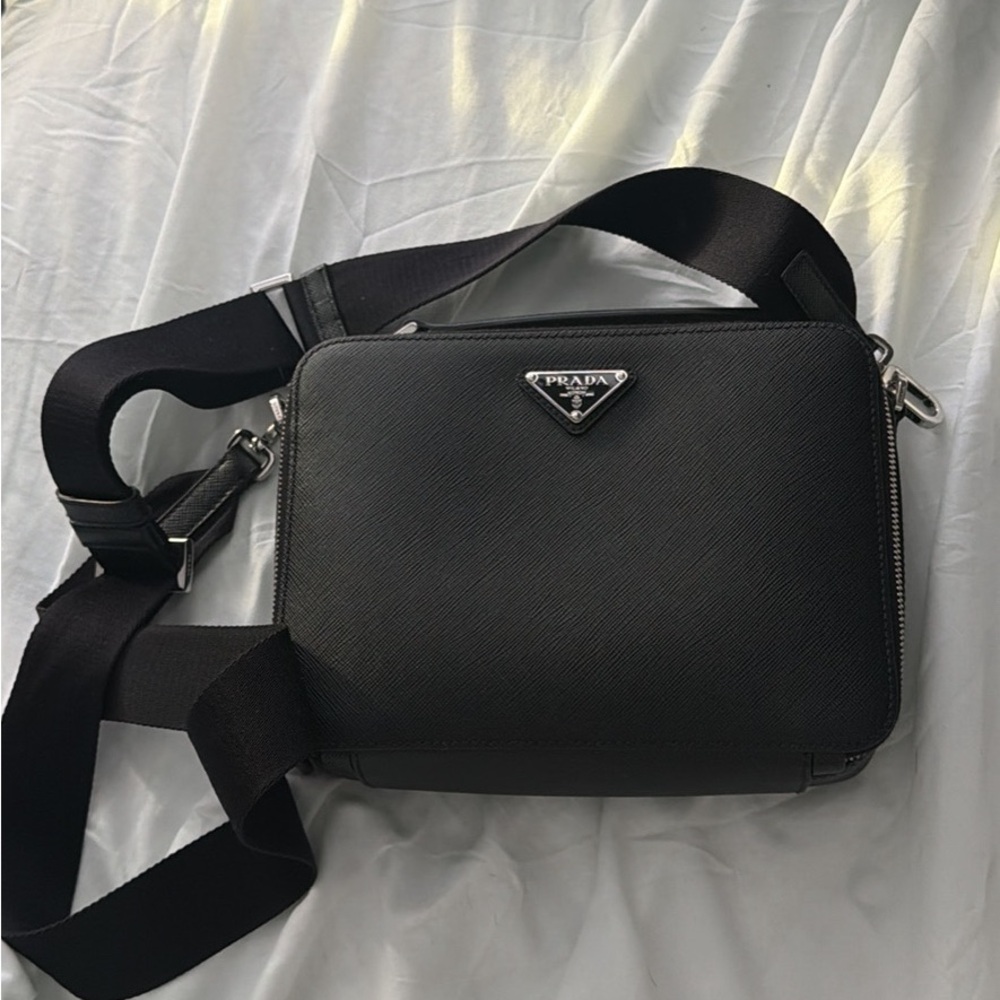 Prada Black Men's Belt Bag
